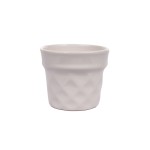 Vaso Branco  Porcelana sem pé 